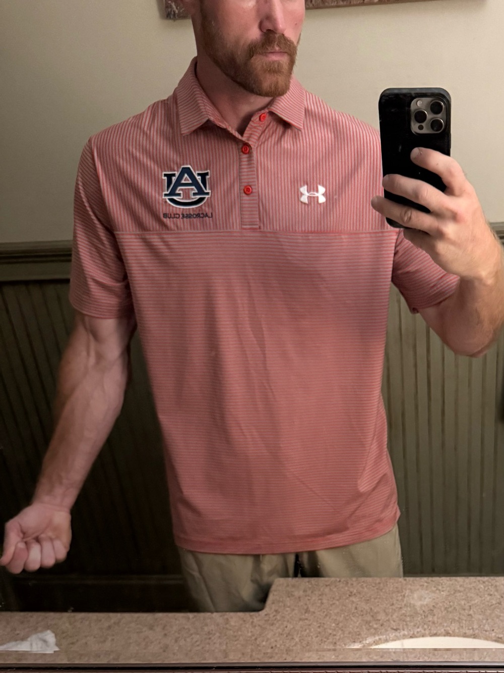 Under armor, limited edition, lacrosse club polo given directly to club members.